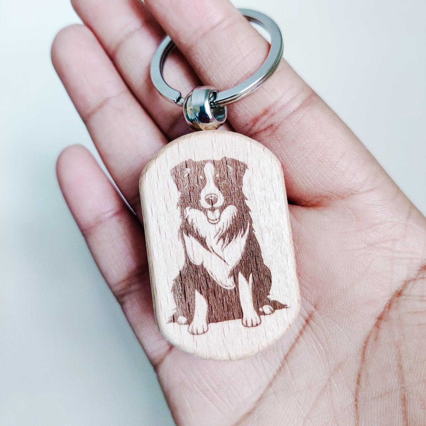 Pet Engraved Keychain