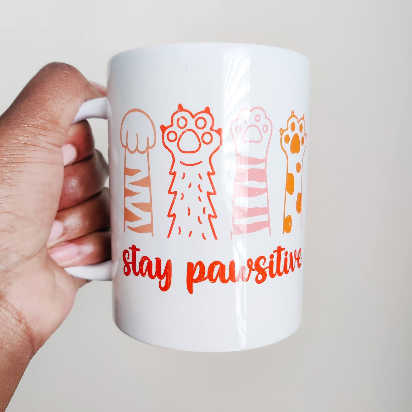 Stay Pawsitive Mug