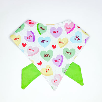 Sweet Hearts Dog Bandana & Cat Bandana