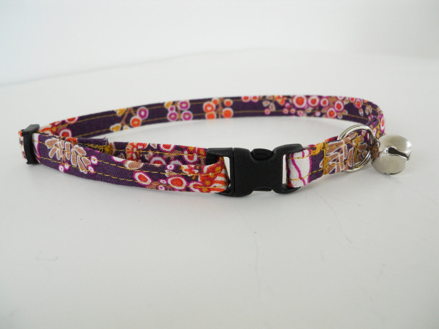 Purple Floral Collar - Charlotte's Pet