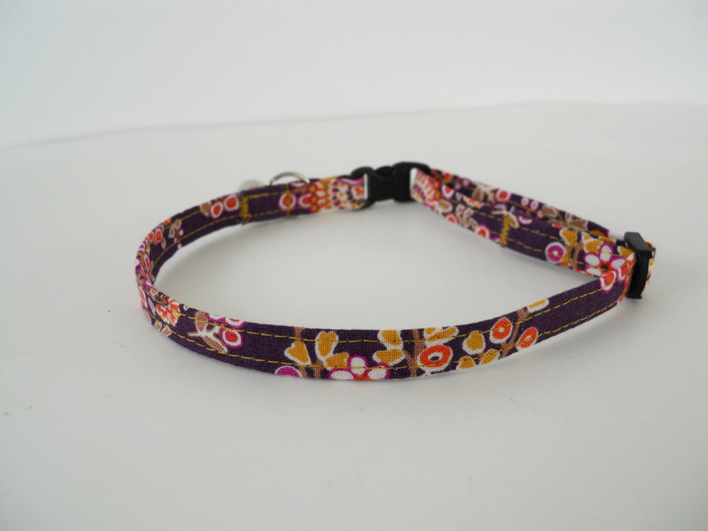 Purple Floral Collar - Charlotte's Pet