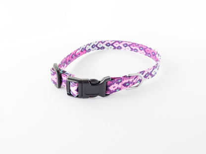 Purple Ikat Collar - Charlotte's Pet