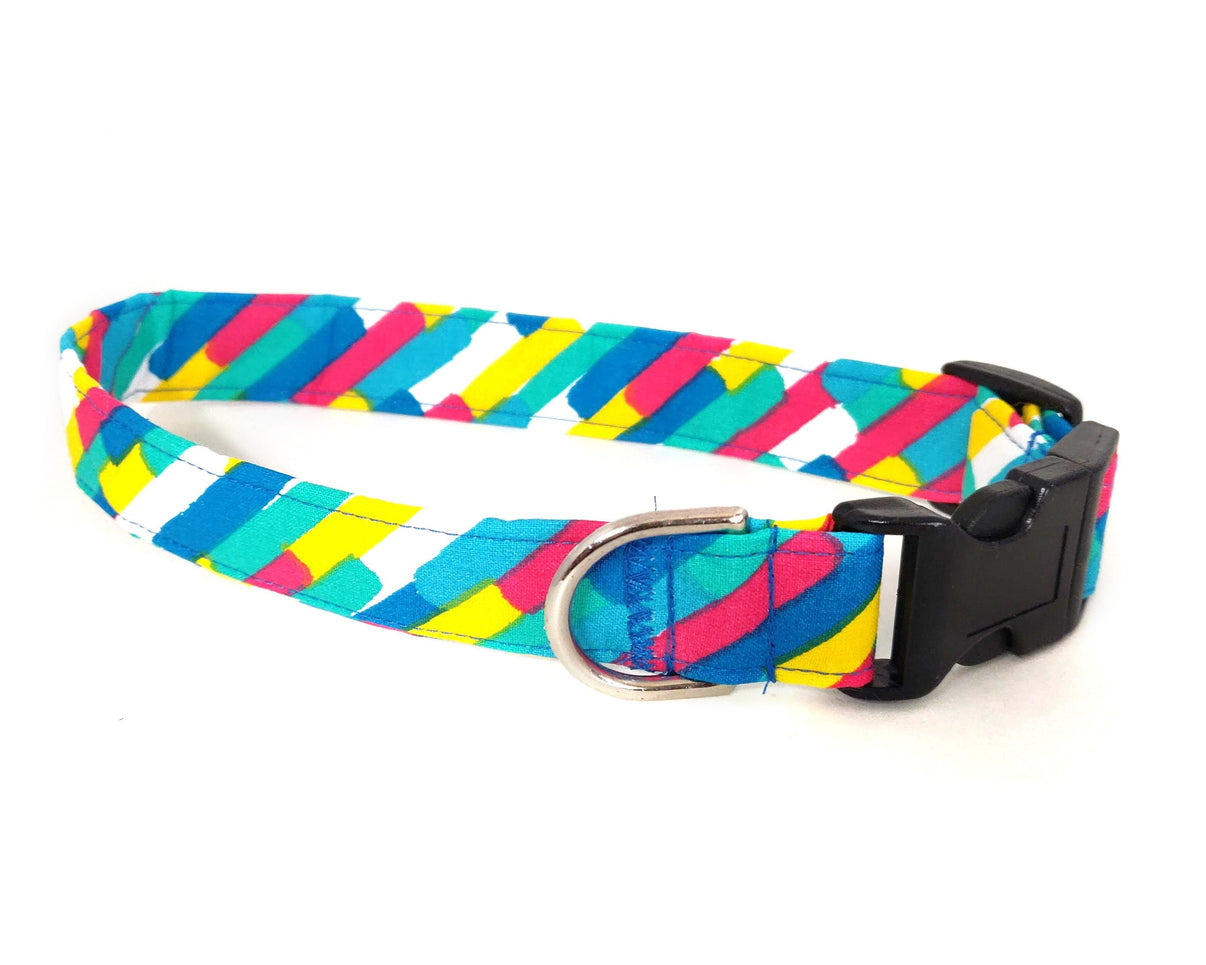 Paint Strokes Dog Collar/ Cat Collar – Charlotte's Pet