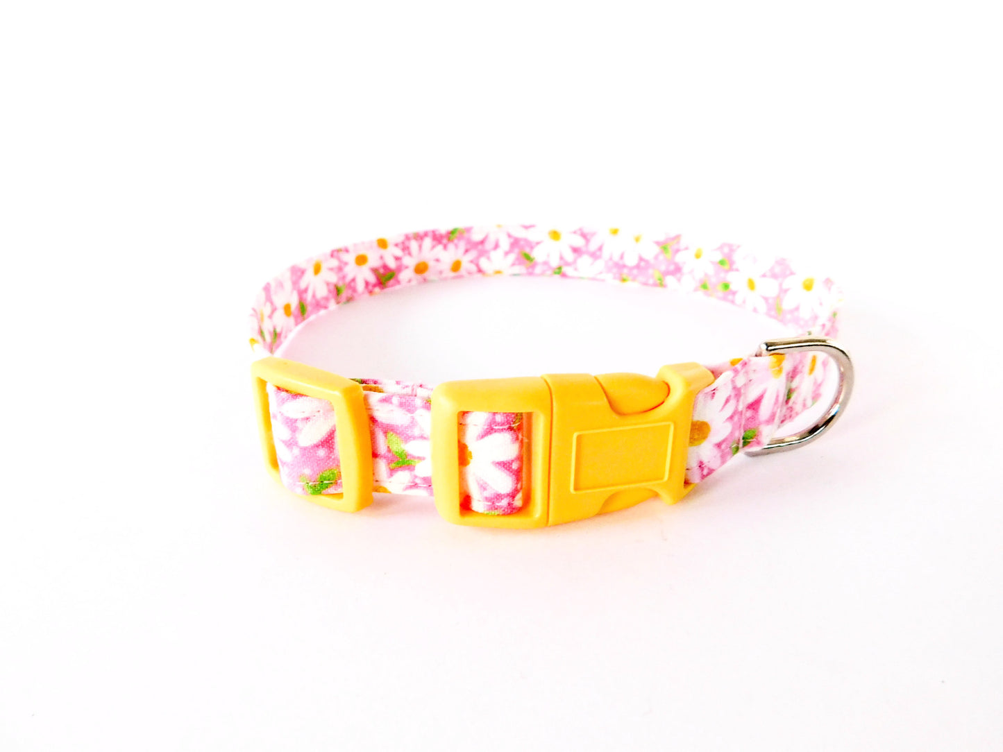 Pink Daisy Collar - Charlotte's Pet