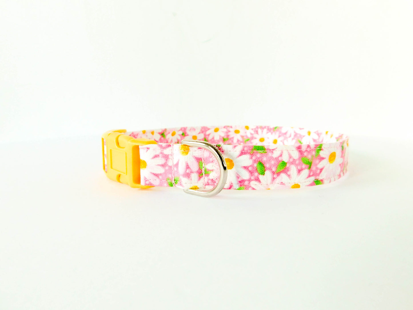 Pink Daisy Collar - Charlotte's Pet